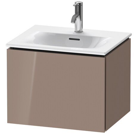 Duravit L-Cube Wall-Mounted Vanity Unit Cappuccino High Gloss LC613408686